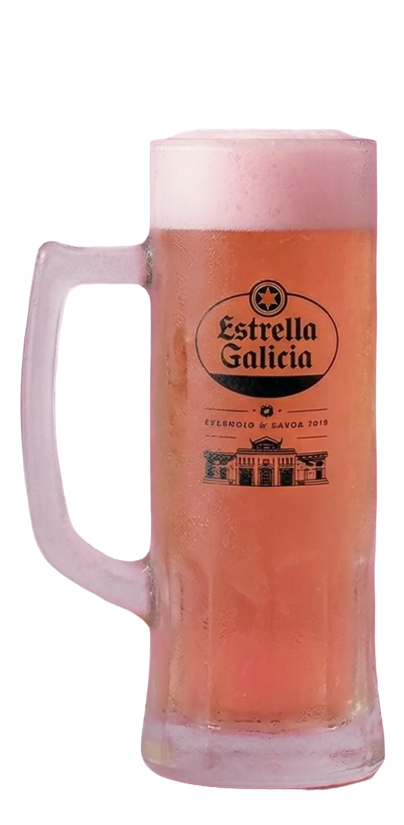 Ice cold Moritz beer